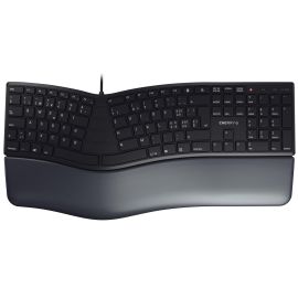 Cherry Tastatur KC 4500 ERGO CH-Layout Schwarz - FRI-GX47-000FQD