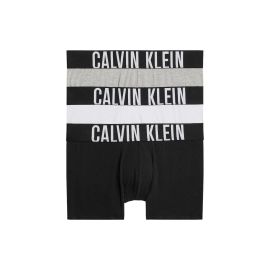 Calvin Klein Wäsche Trunk 3Pk Weiss/Schwarz/Grau, XS - FRI-GX47-004QT2