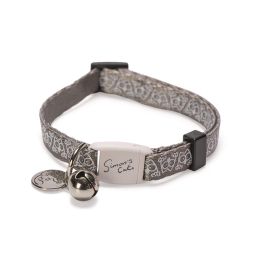 Simon's Cat Katzenhalsband Grau - FRI-GX47-002TTE