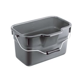 Rotho Putzeimer Basic 12 l, Grau - FRI-GX47-001SDG