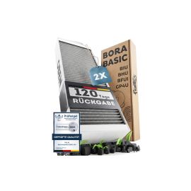 Pillis Aktivkohlefilter-Set Bora Basic 2 Stück - FRI-GX47-007B3E