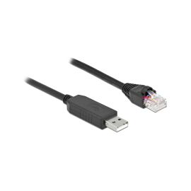 Delock Konsolenkabel USB-A zu RS-232 RJ45, 1 m - FRI-GX47-002H2Q