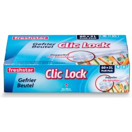 Freshstar Gefrierbeutel 3 Liter, 60 Stück - FRI-GX47-0005NM