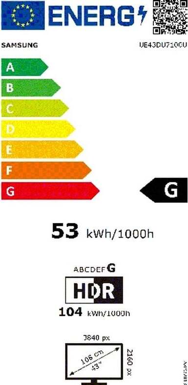 Energy label