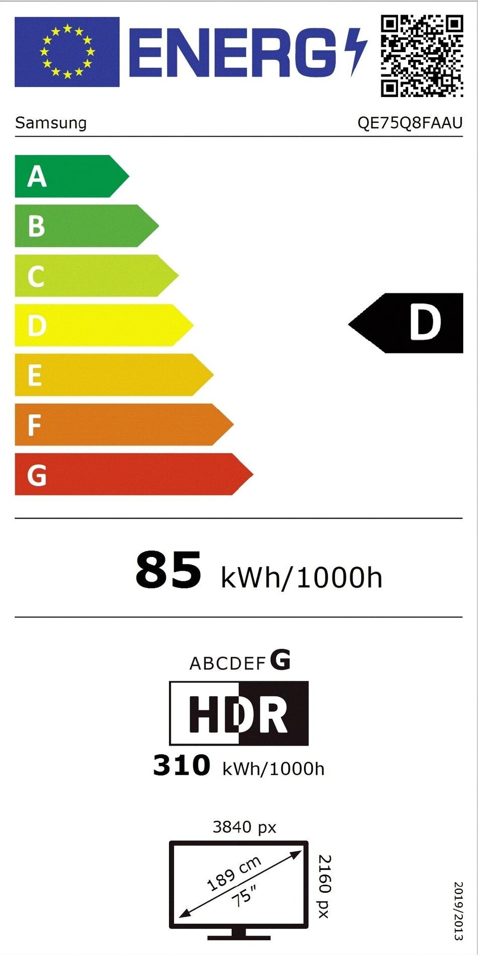 Energy label