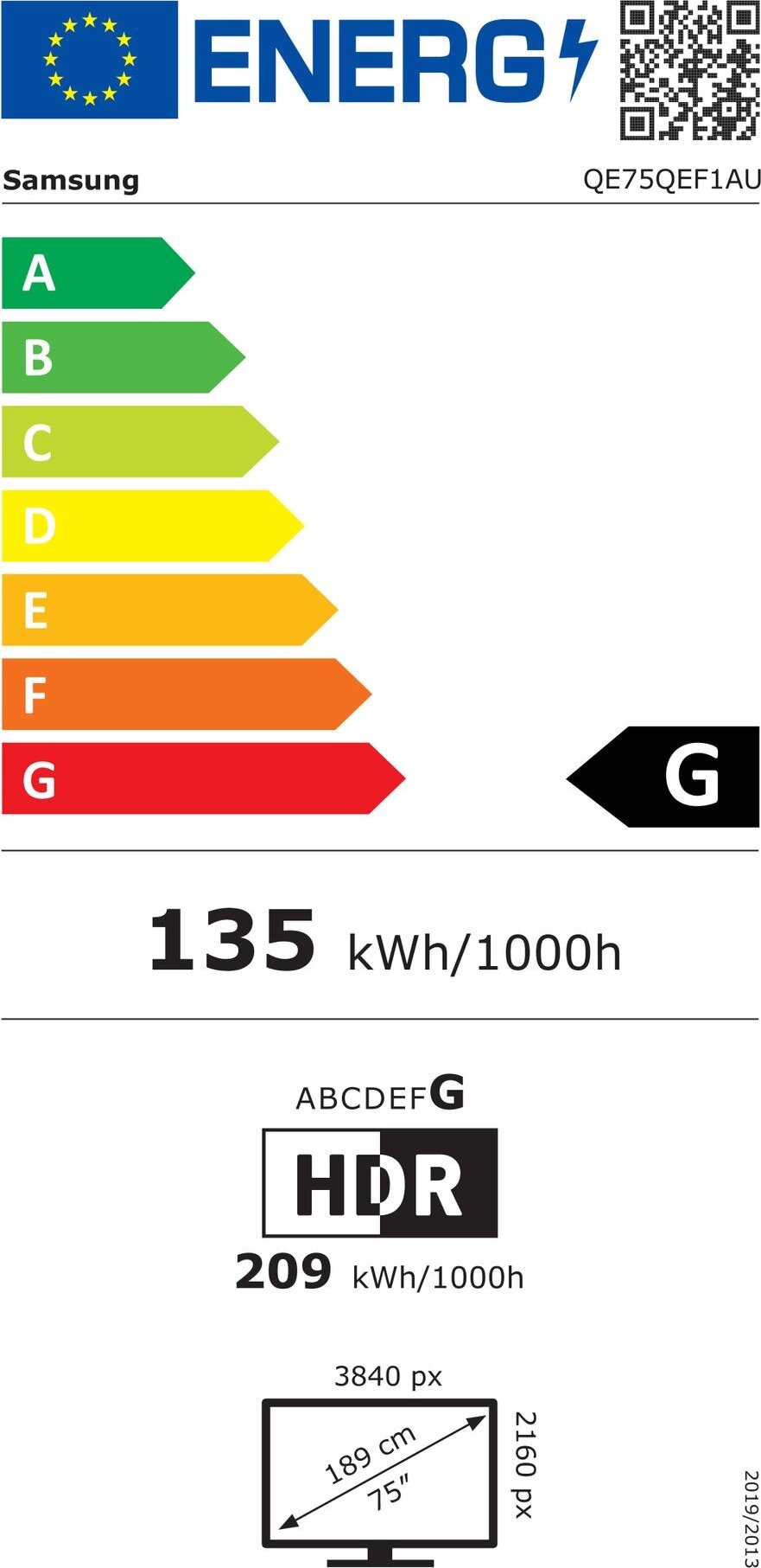 Energy label