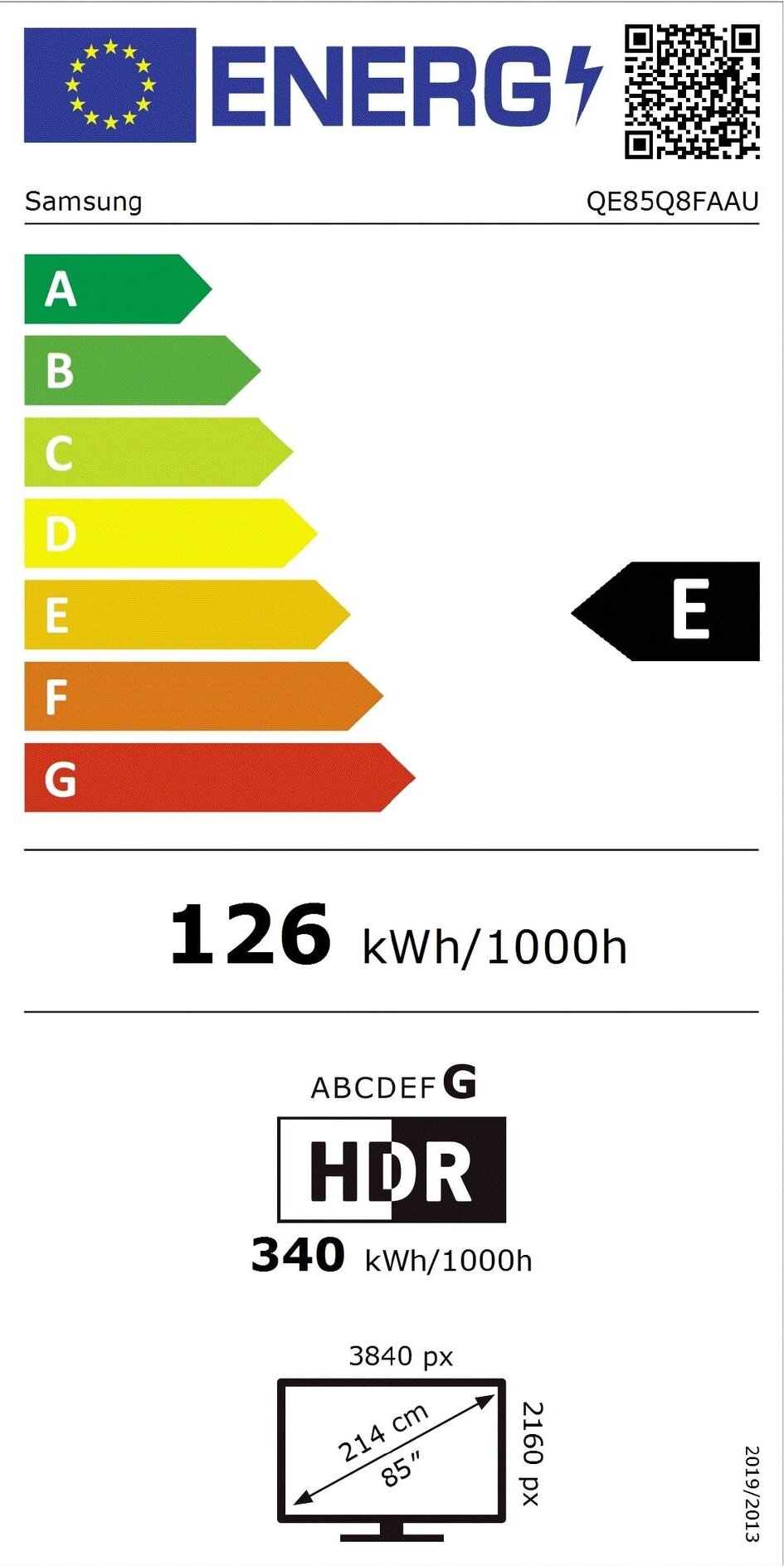 Energy label