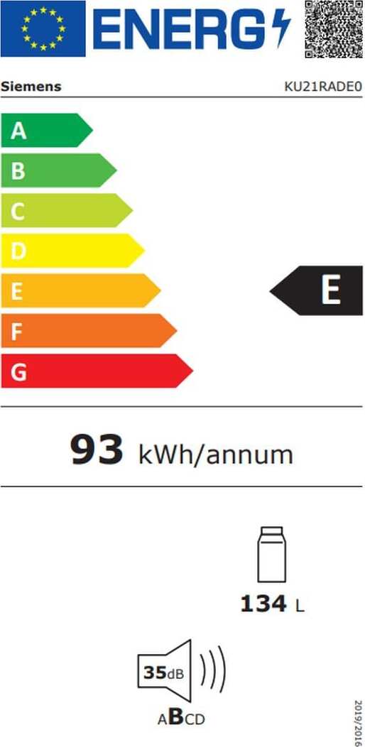 Energy label