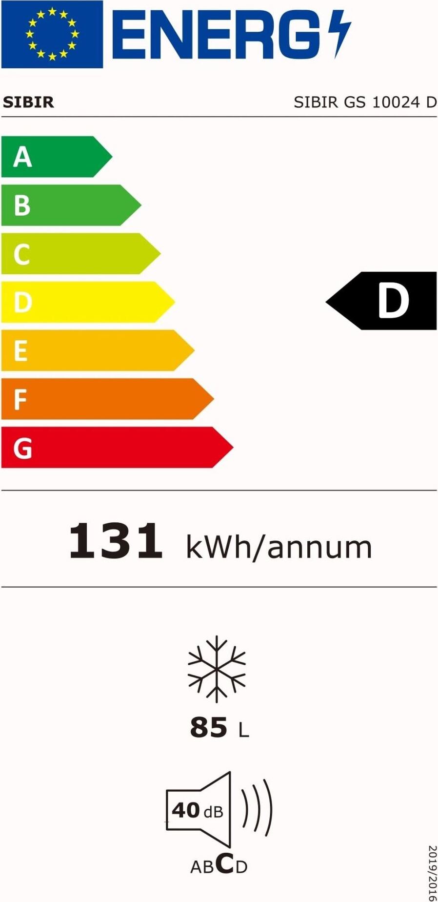 Energy label