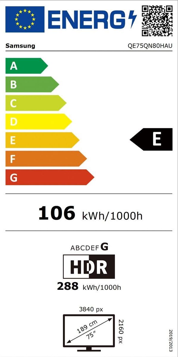 Energy label