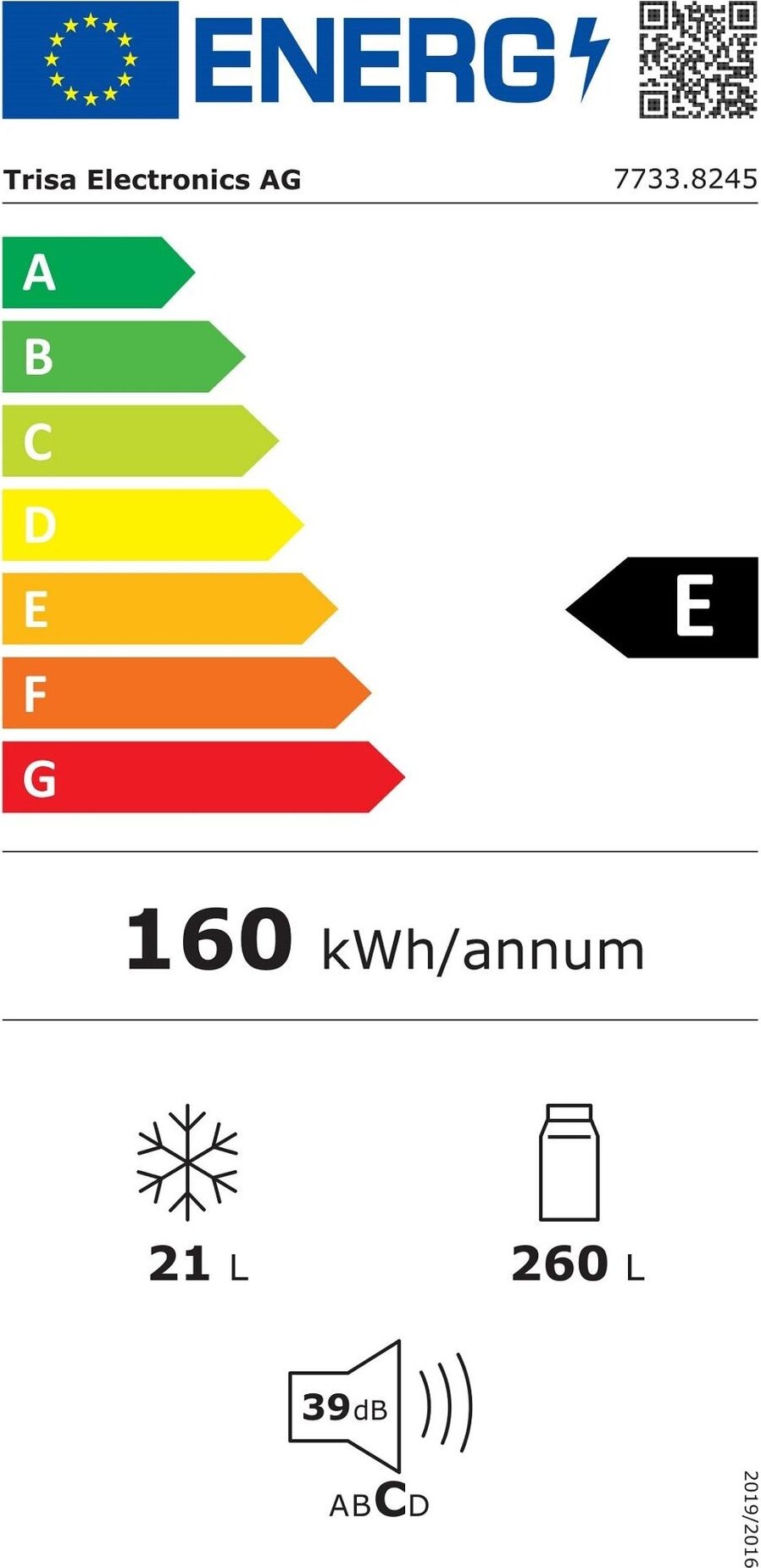 Energy label