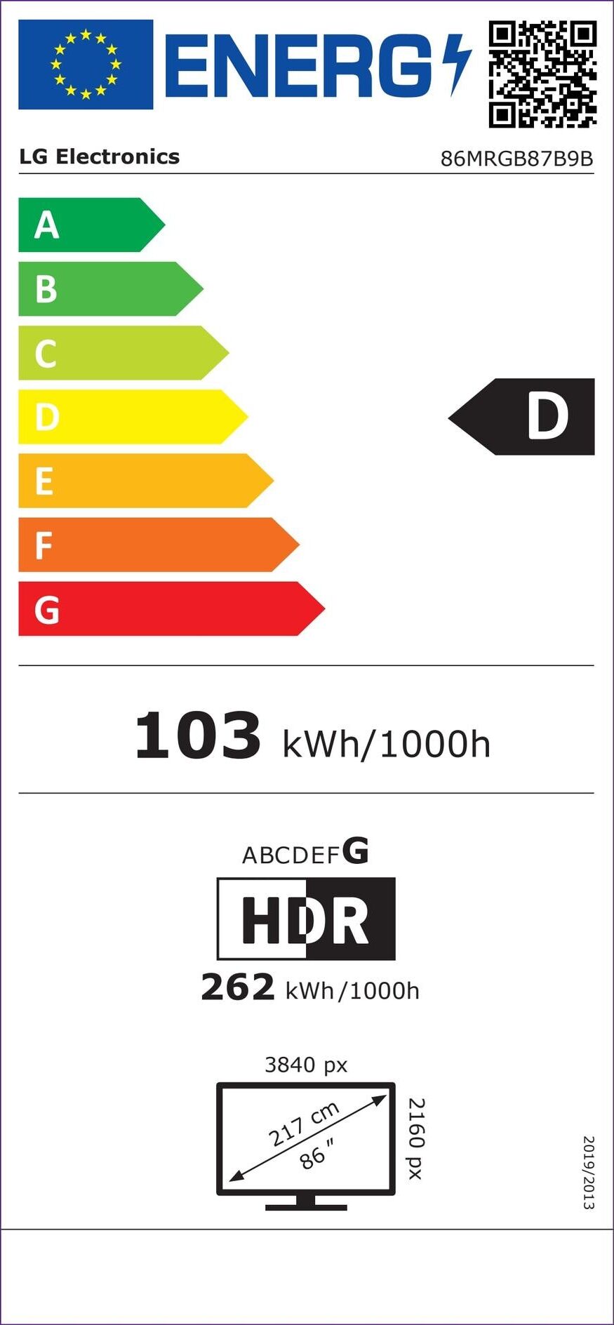 Energy label