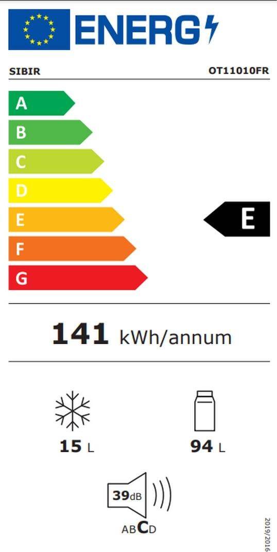Energy label